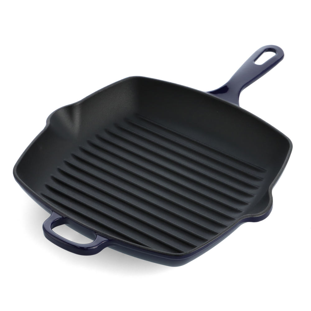 Cast iron grill pan